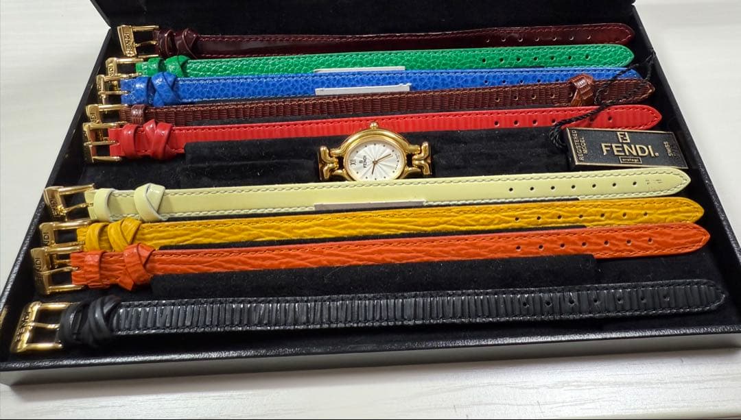 フェンディ FENDI 640L チェンジベルト クォーツ レディース　9色