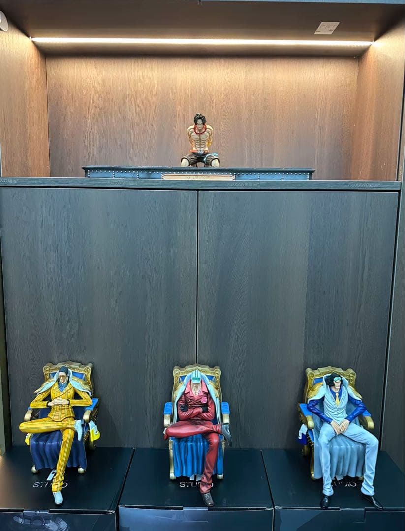 ワンピース 海軍本部三大将 赤犬 青雉 黄猿【2年前】フィギュア ガレージキット