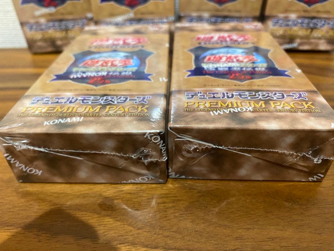 遊戯王　プレミアムパック　決闘者伝説25th 6BOX