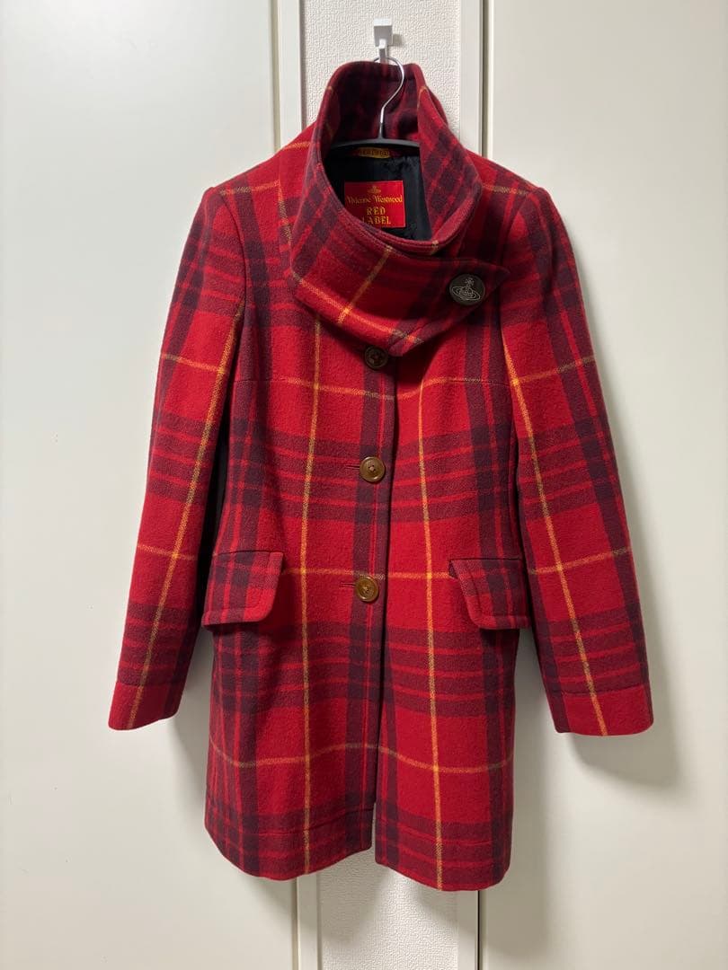 Vivienne Westwood RED LABEL 魔女コート　チェック