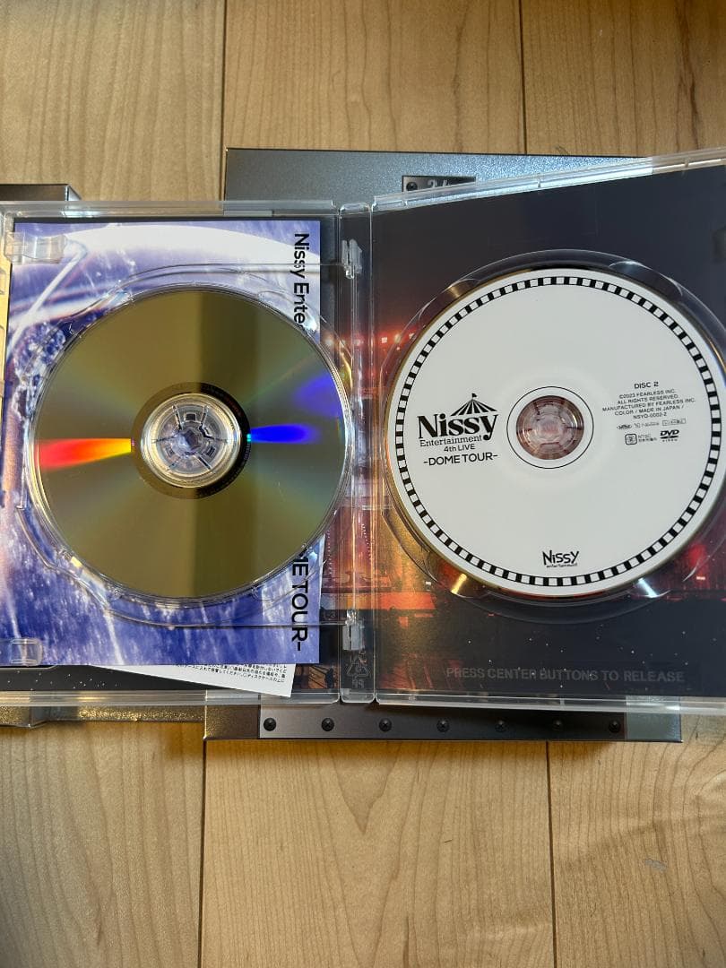Nissy【Entertainment 4th LIVE】2DVD Nissy盤