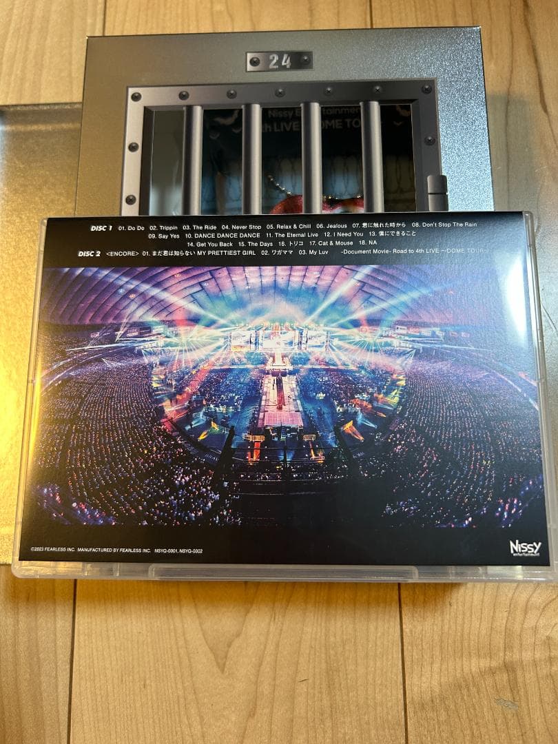 Nissy【Entertainment 4th LIVE】2DVD Nissy盤