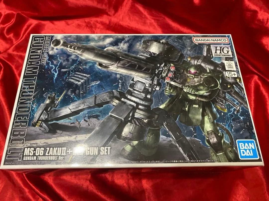 ガンプラ　HG MS-06 Zaku II Big Gun Set ビックガン