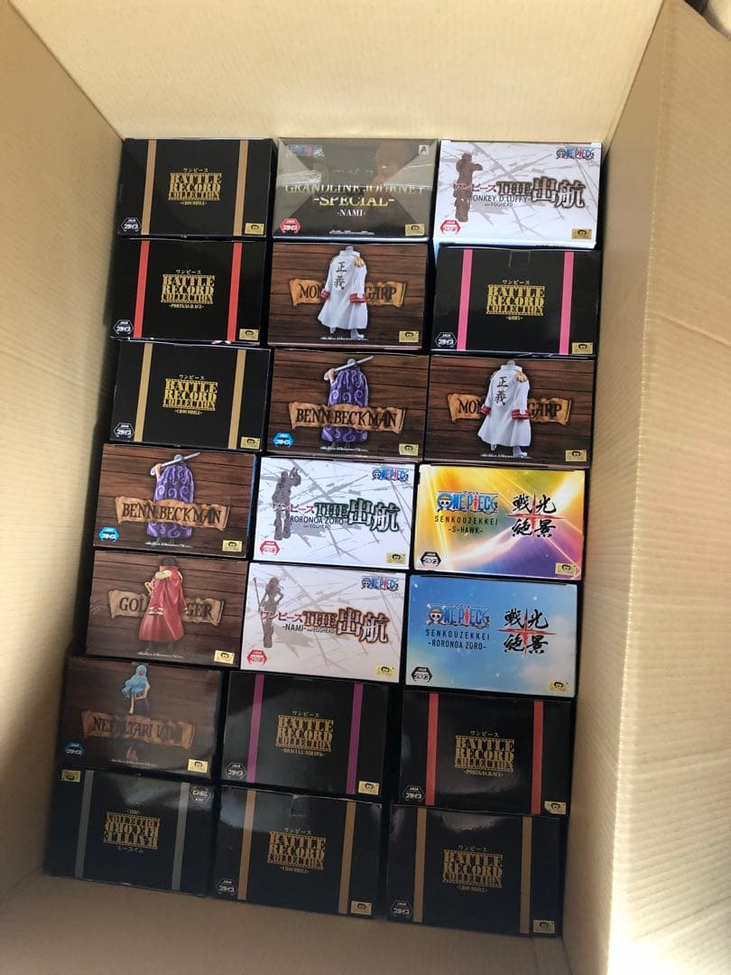 ワンピース　フィギュア　出航　バトレコ　ゾロ　エース　クロコダイル　63個
