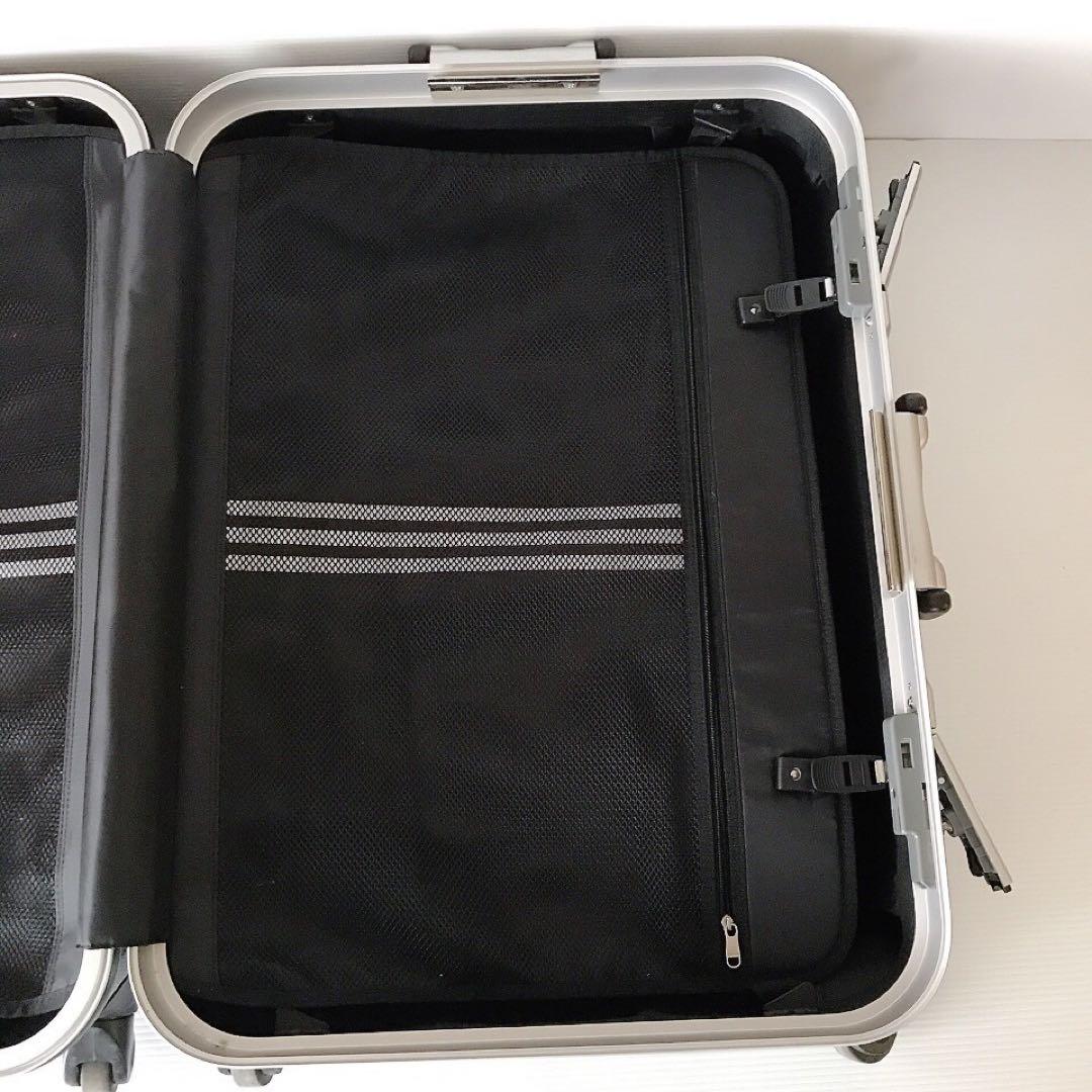 adidas ブラック キャリーケース 5 スーツケース 旅行バッグ