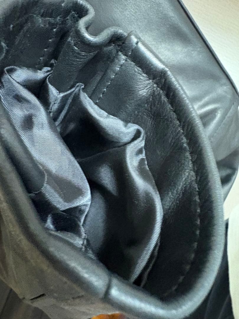 値下げ　美品　JAMES GROSE CLUBMAN 馬革　サイズ40 ブラック