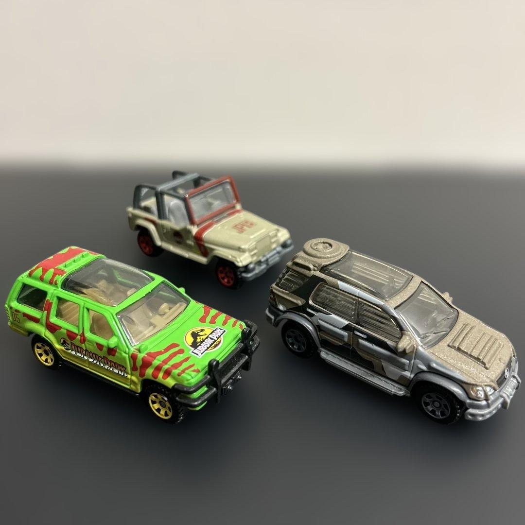 マテル マッチボックス ジュラシックワールド ミニカー まとめ売り