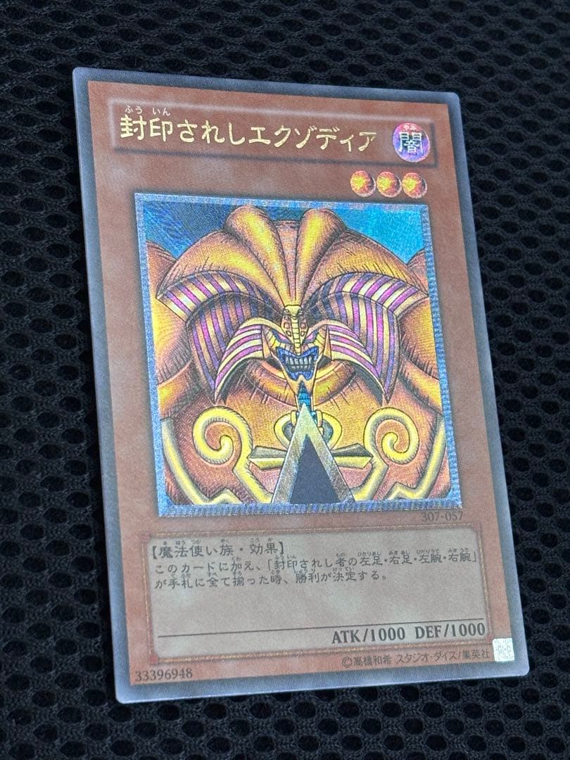 昼*陽様 極美品〜完美品級　封印されしエクゾディア　レリーフ　遊戯王