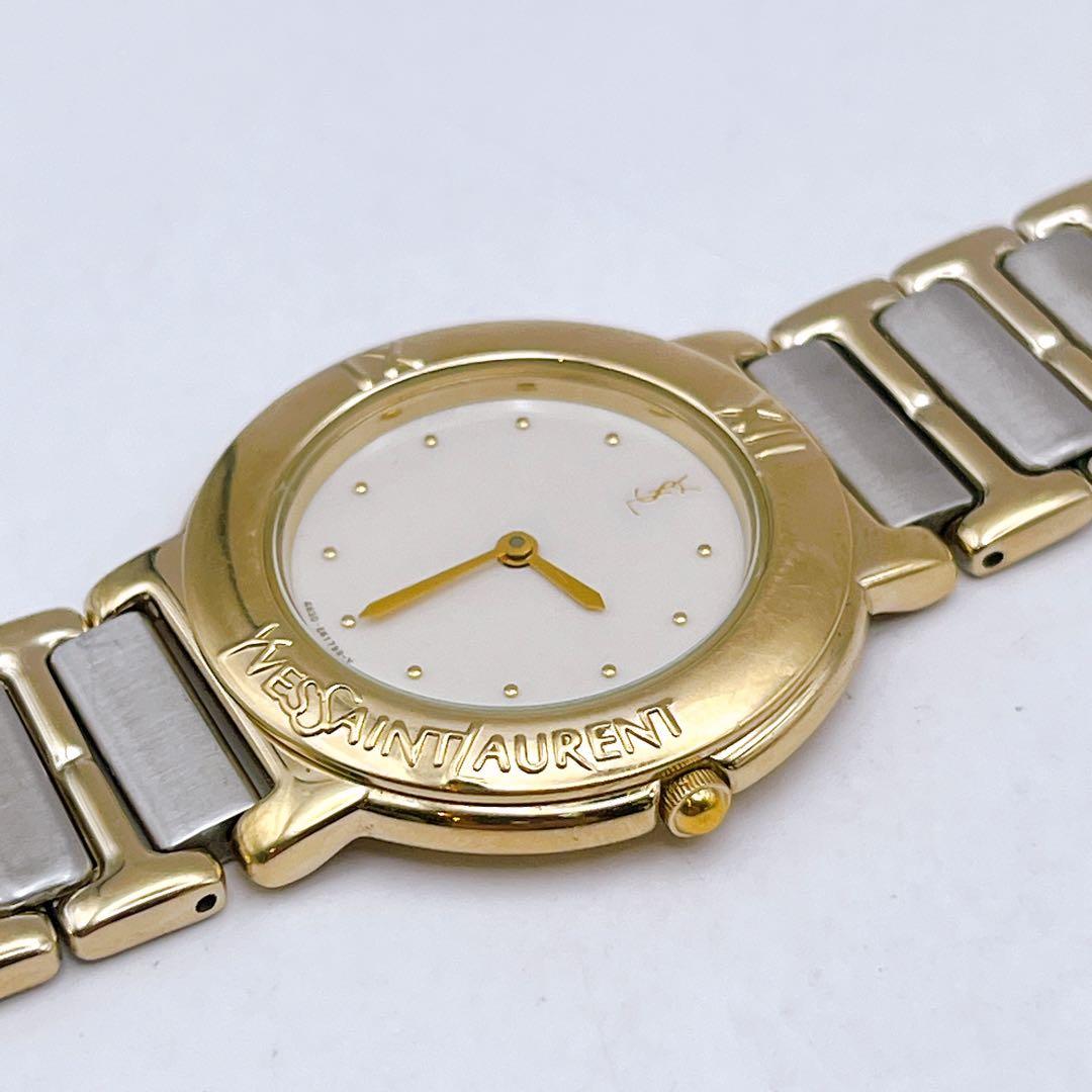 イヴサンローラン　メンズ　腕時計　クォーツ