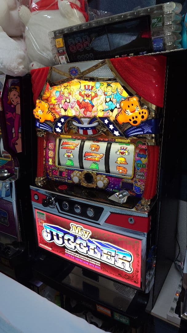 本日限定価格実機 マイジャグラー5 V 不要機付き直接引取り限定