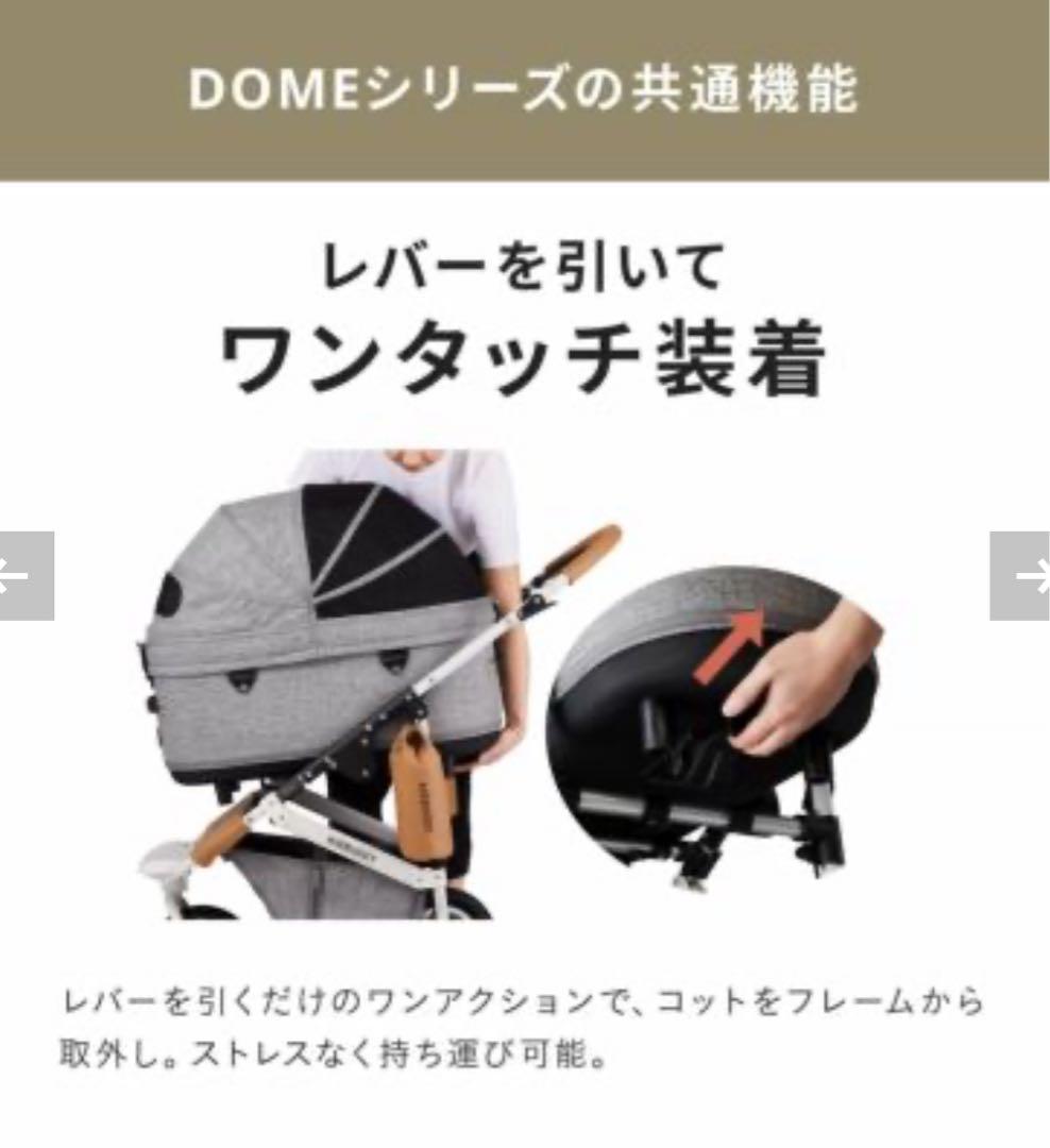 美品　オマケ多数　エアバギー　ドーム3　レギュラー　クローバー♣️