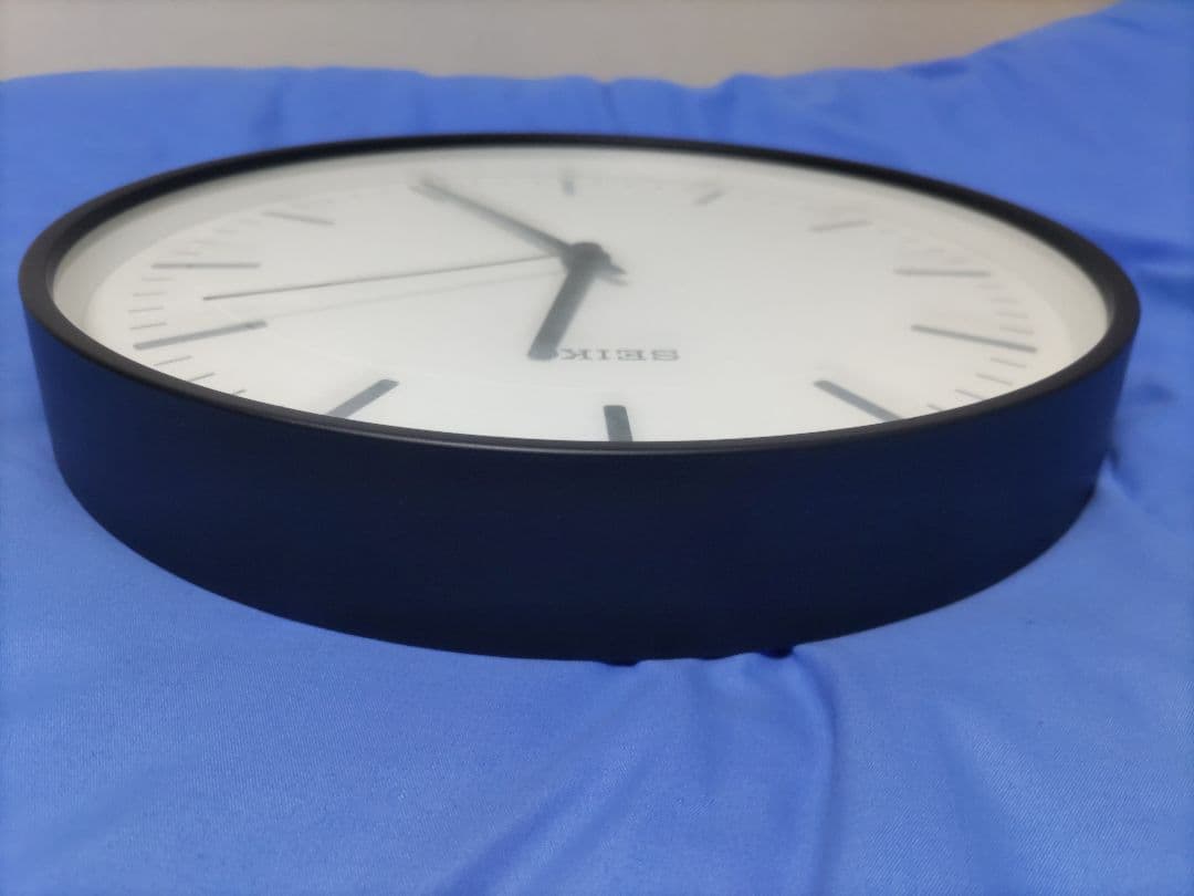 KX308K セイコー パワーデザインプロジェクト 電波掛時計 稼働品