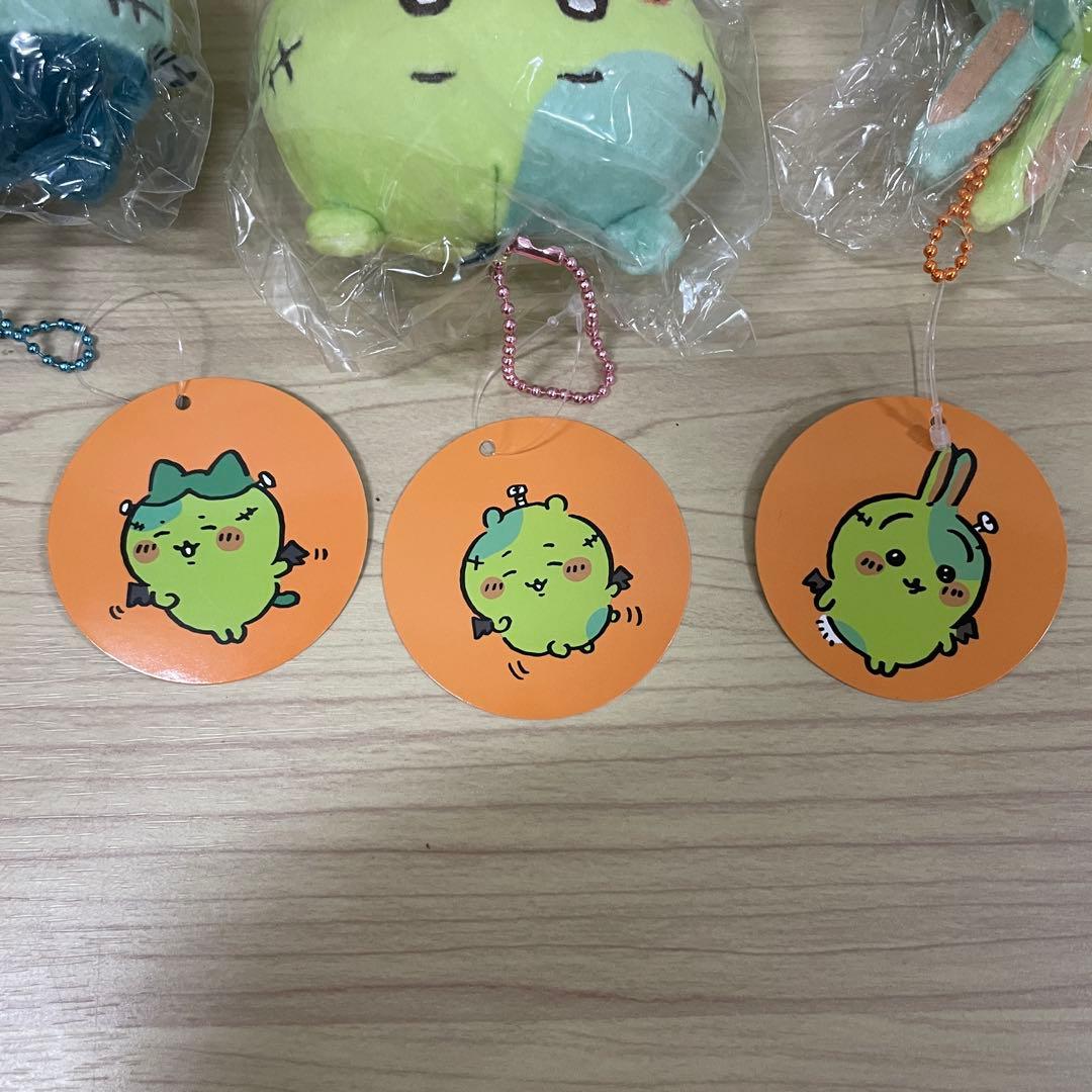 【未開封】仮装たのしい〜！マスコット ゾンビなちいかわ ハチワレ うさぎ 初版品