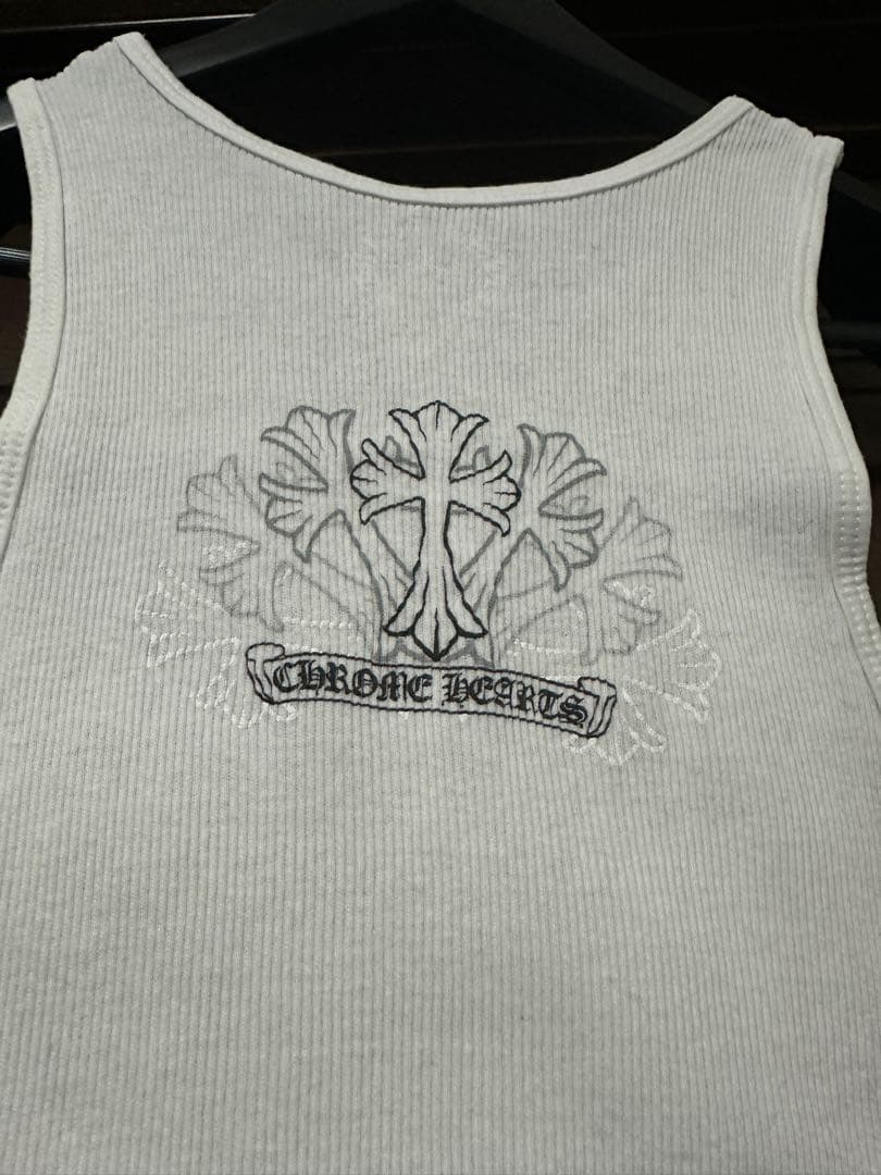 Chrome Hearts タンクトップ ホワイト 購入証明有