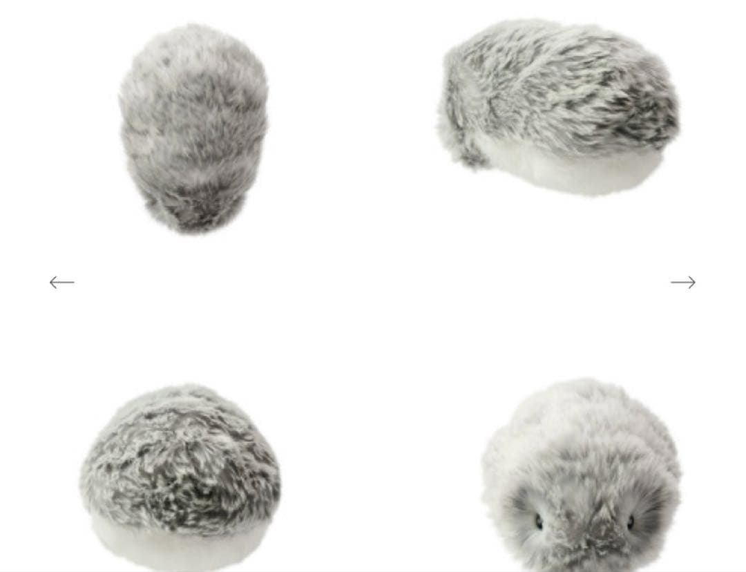 Moflin　モフリン　AIペットロボット　シルバー