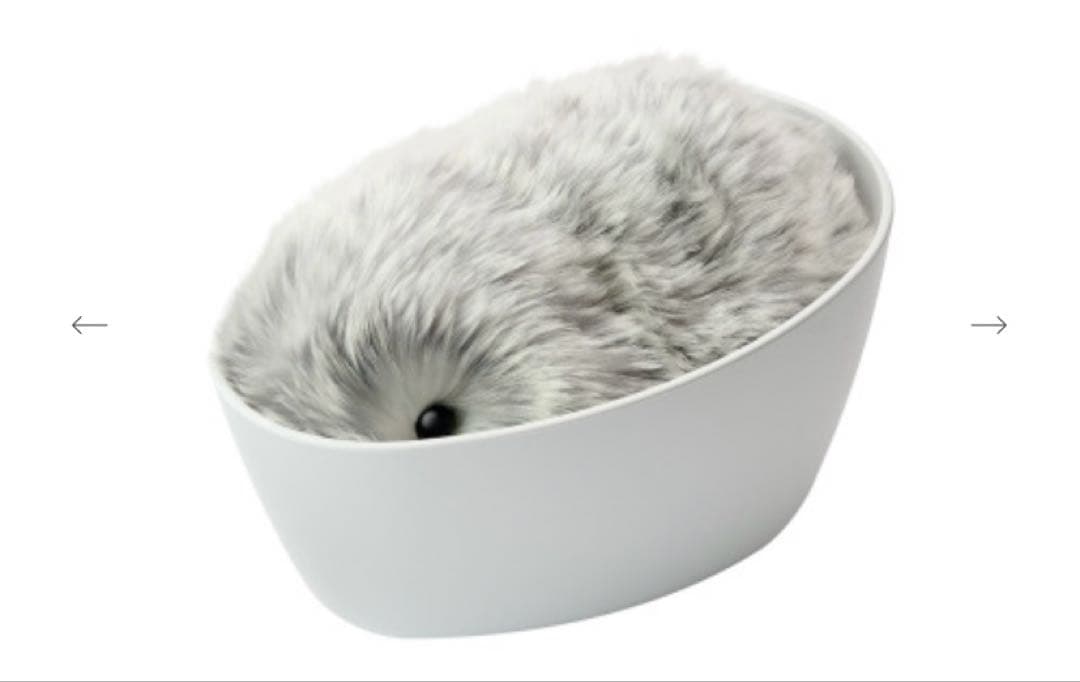 Moflin　モフリン　AIペットロボット　シルバー