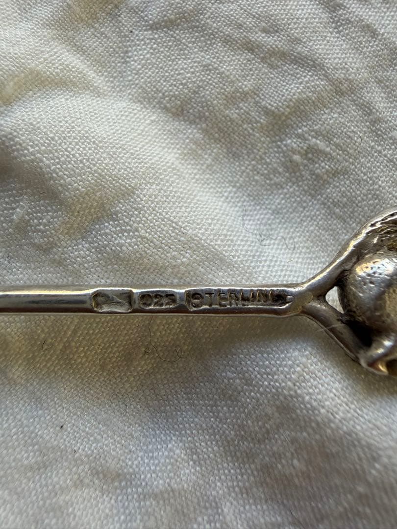 オーストラリア製　シルバー工芸品スプーン コアラハンドル付き