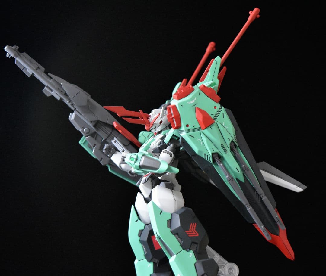 HG ガンダムエアリアル改修型 ミキシング 改修 全塗装 ガンプラ 完成品