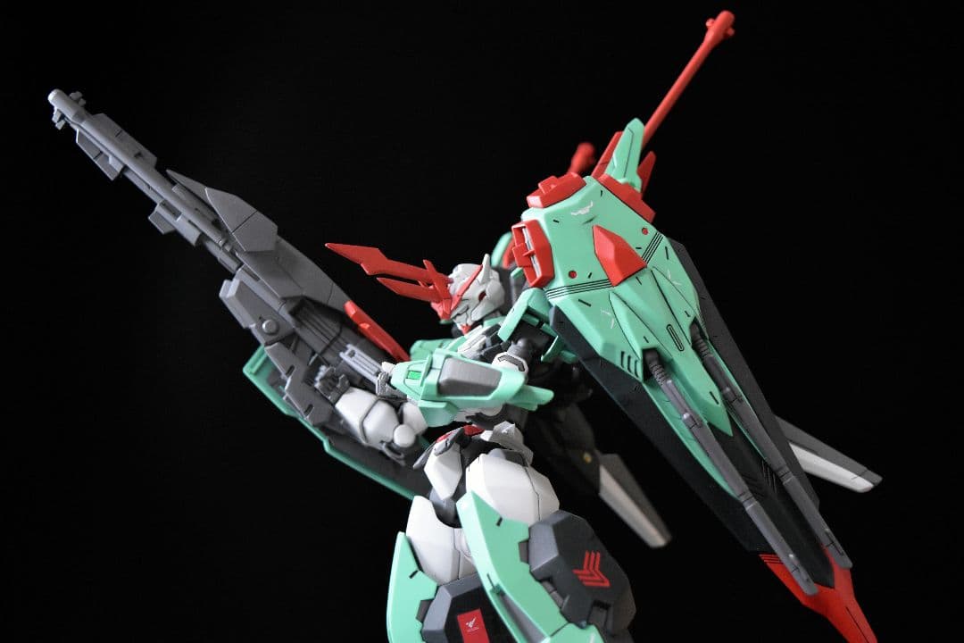 HG ガンダムエアリアル改修型 ミキシング 改修 全塗装 ガンプラ 完成品