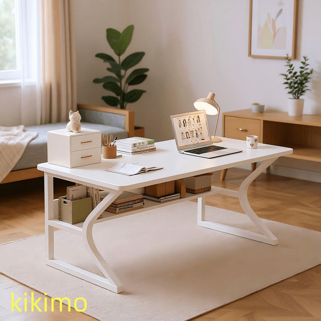 6個 100cm×60cm×75cm 台式家用デスク 書斎 学習デスク 学生向け