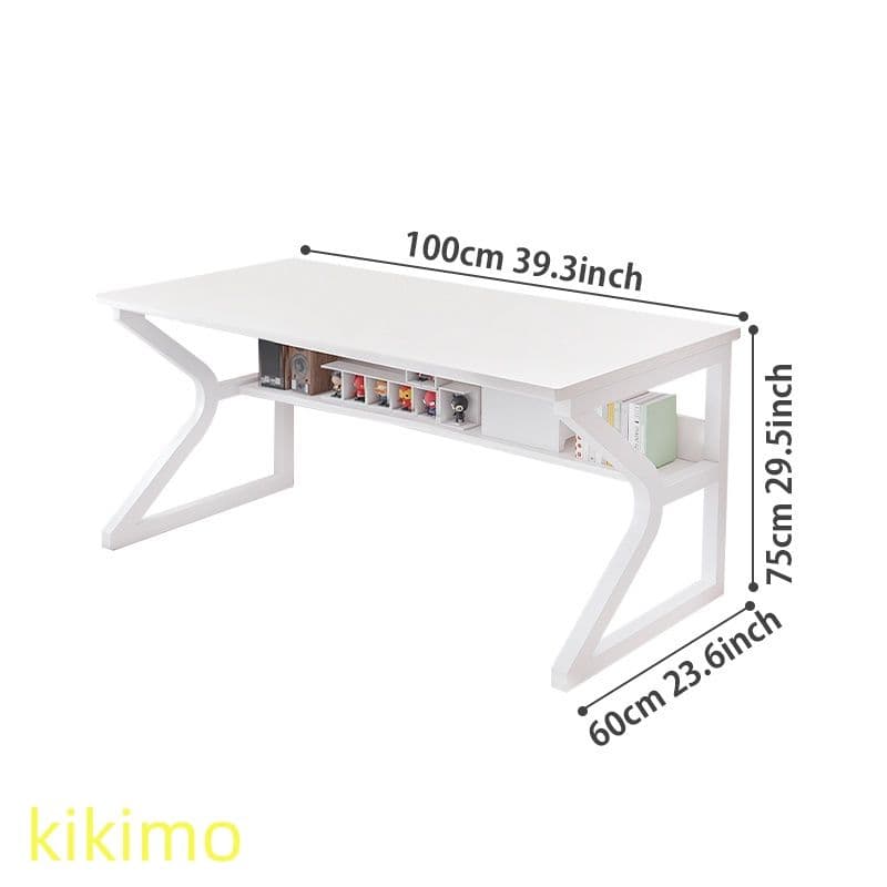6個 100cm×60cm×75cm 台式家用デスク 書斎 学習デスク 学生向け