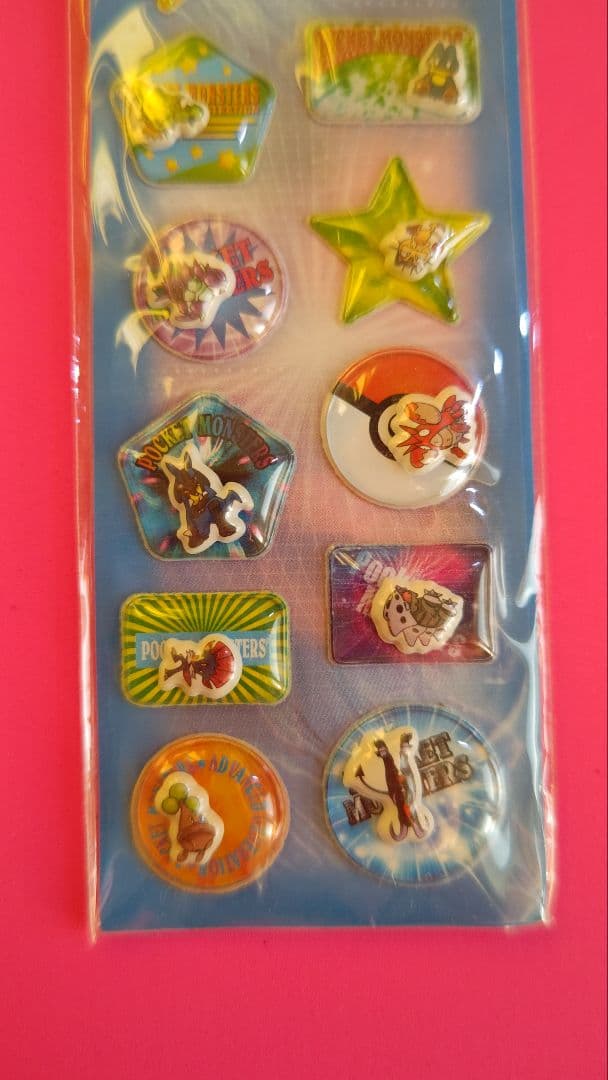 ポケットモンスター アドバンスジェネレーション エアインシール 平成レトロ 限定