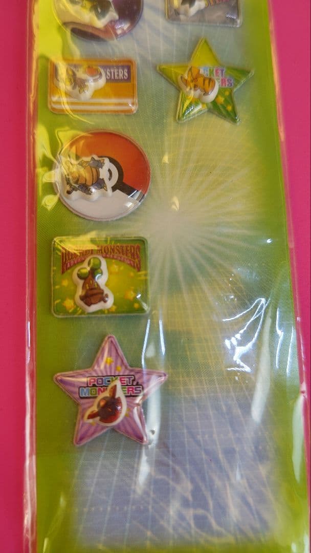 ポケットモンスター アドバンスジェネレーション エアインシール 平成レトロ 限定