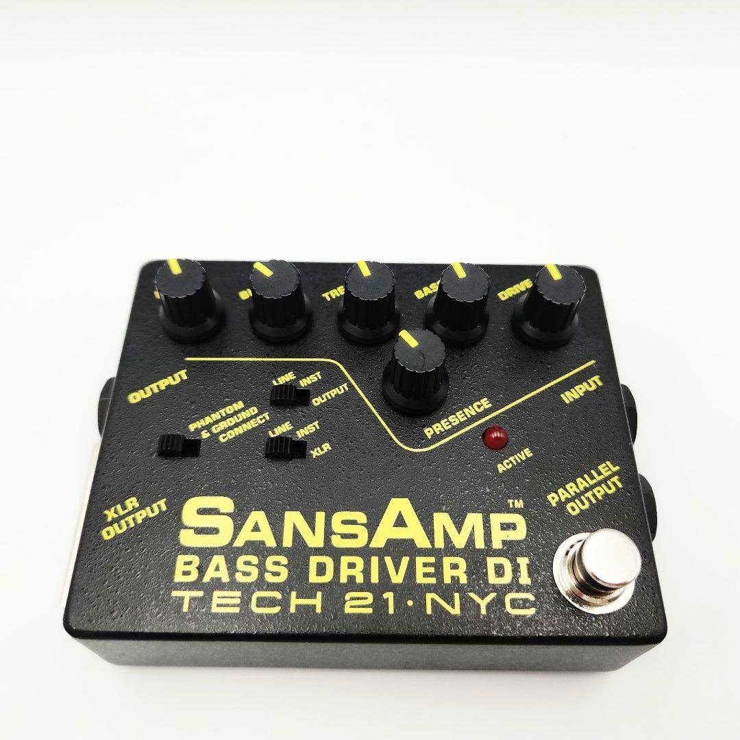 TECH 21 NYC SANSAMP BASS D DI エフェクタ