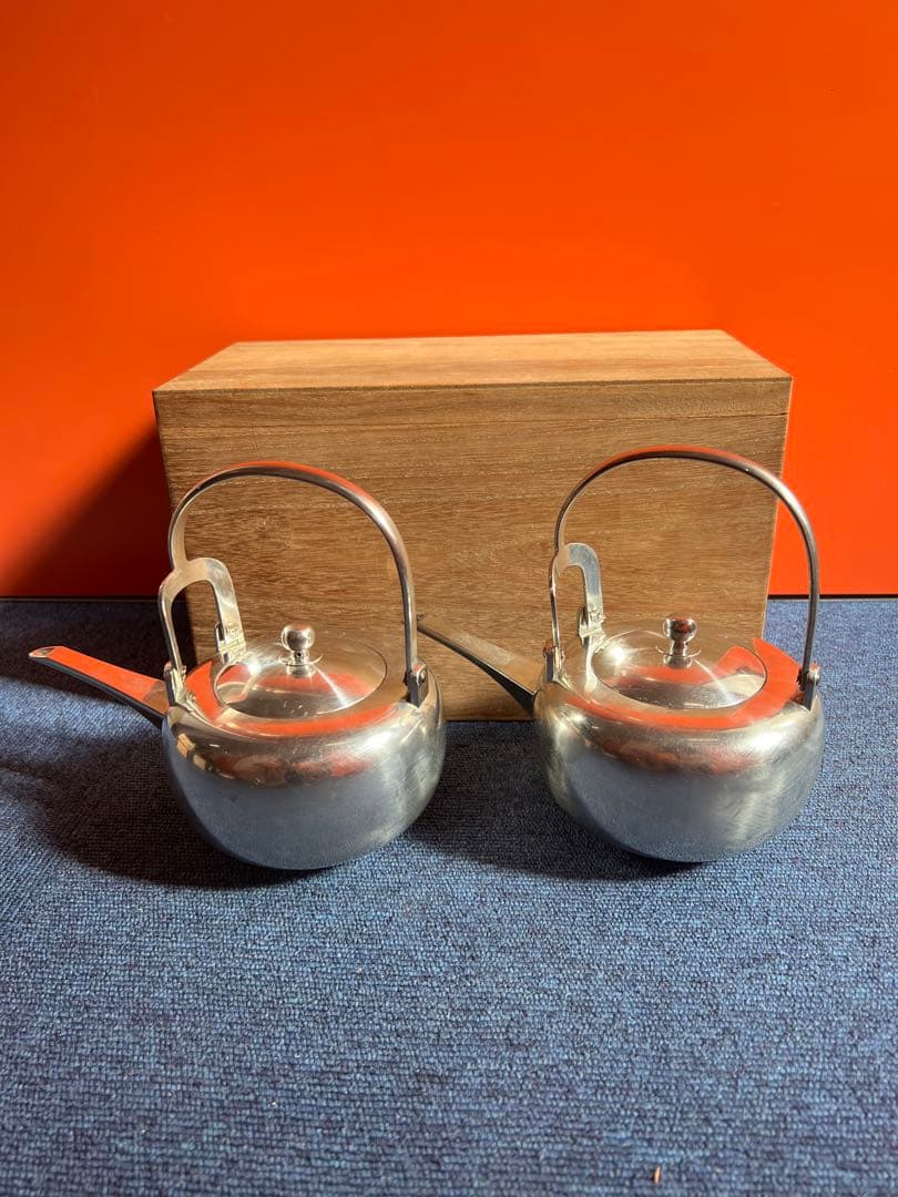 1083 本錫　銚子　1対　未使用