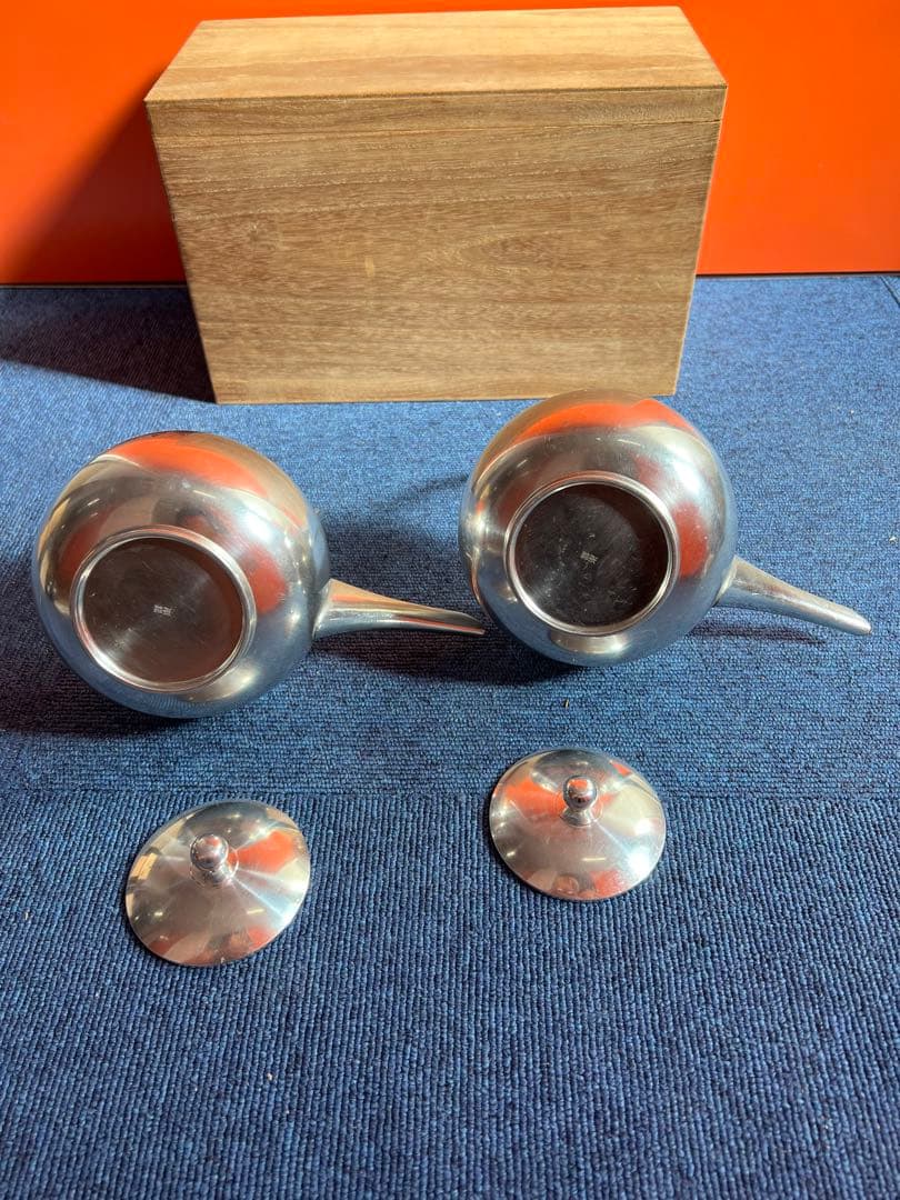 1083 本錫　銚子　1対　未使用