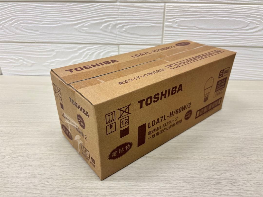 東芝ライテックLED電球 一般電球形 E26 配光角度140° 電球色 20個