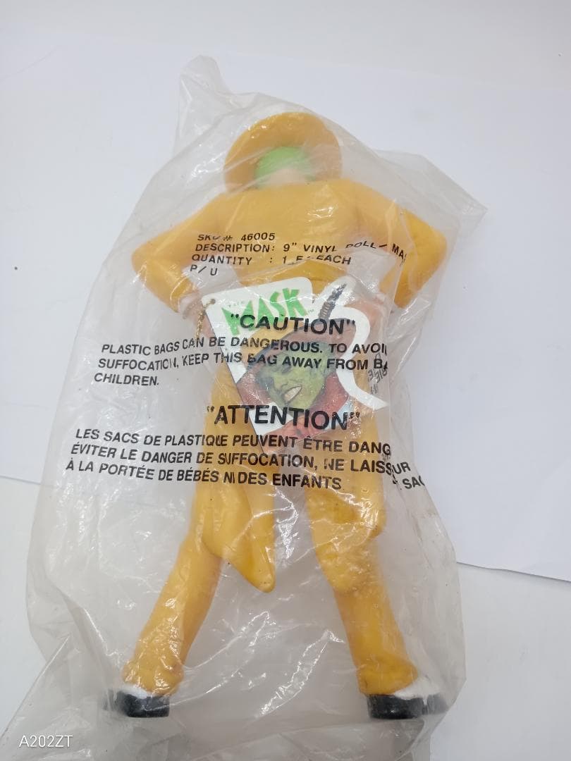 激レア 絶版品 MASK　マスク ジムキャリ未開封 タグ付き ソフビ フィギュア