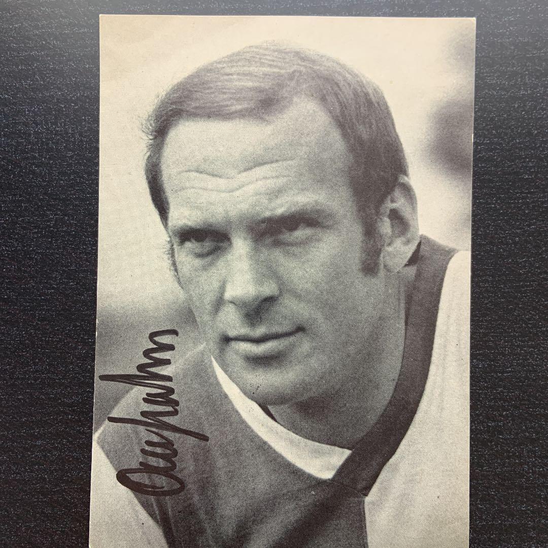 オヴェ・グラーンOve Grahn スウェーデン代表プロサッカー選手　直筆サイン