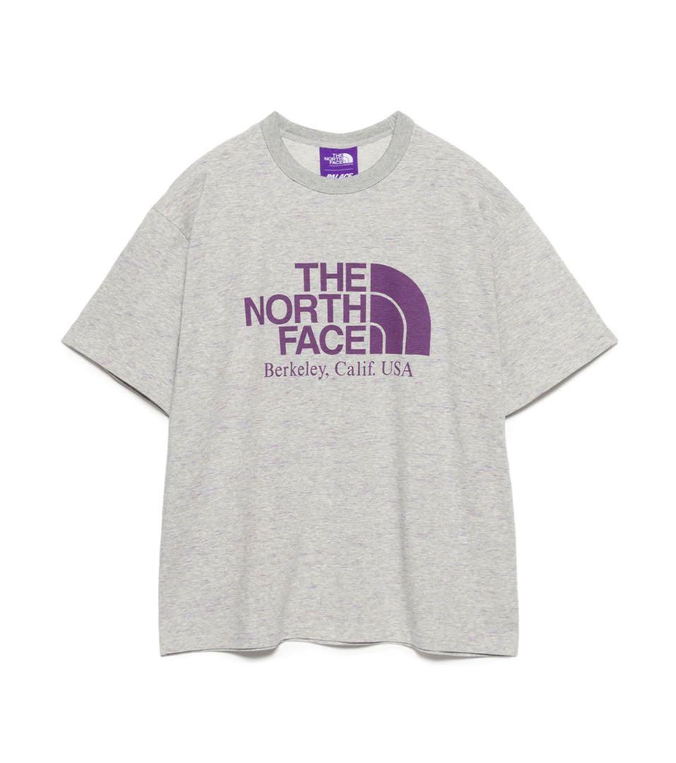 トップス THE NORTH FACE x PALACE Mix Gray TEE