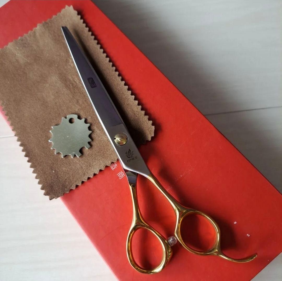 新品★フェニーチェ ストレートシザー★7in トリミングシザー