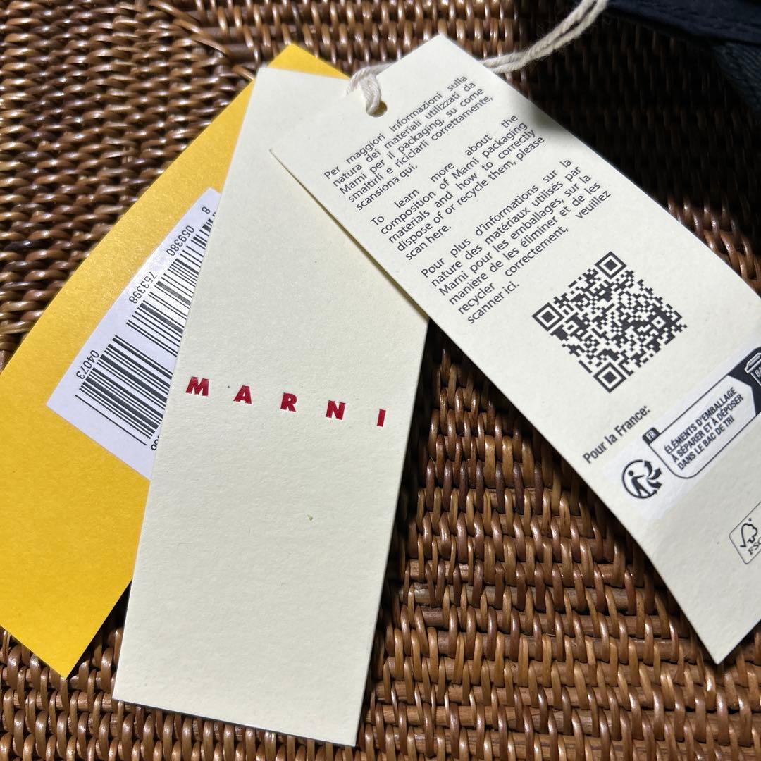 新品未使用　MARNI ロゴキャップ　正規品　即購入可