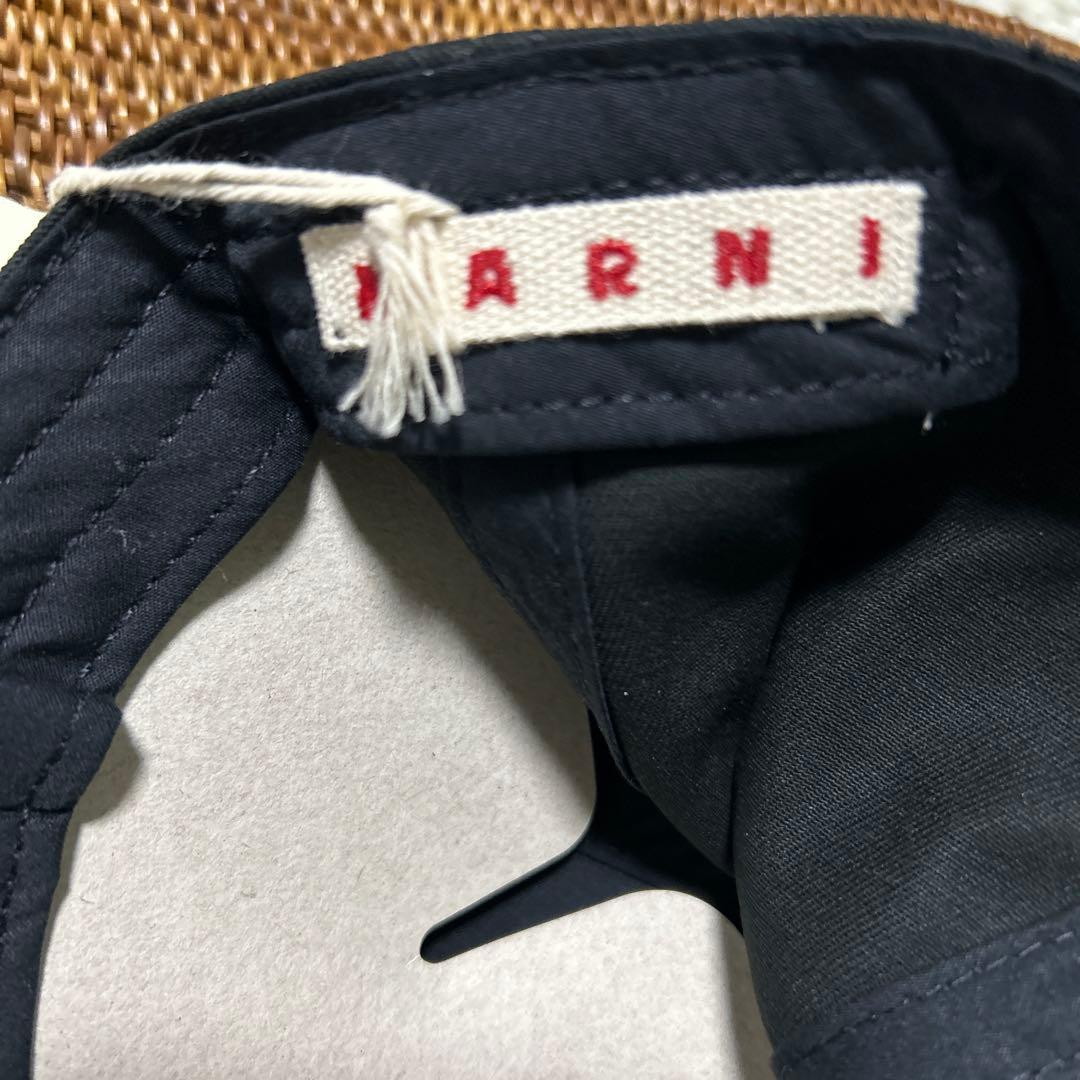 新品未使用　MARNI ロゴキャップ　正規品　即購入可