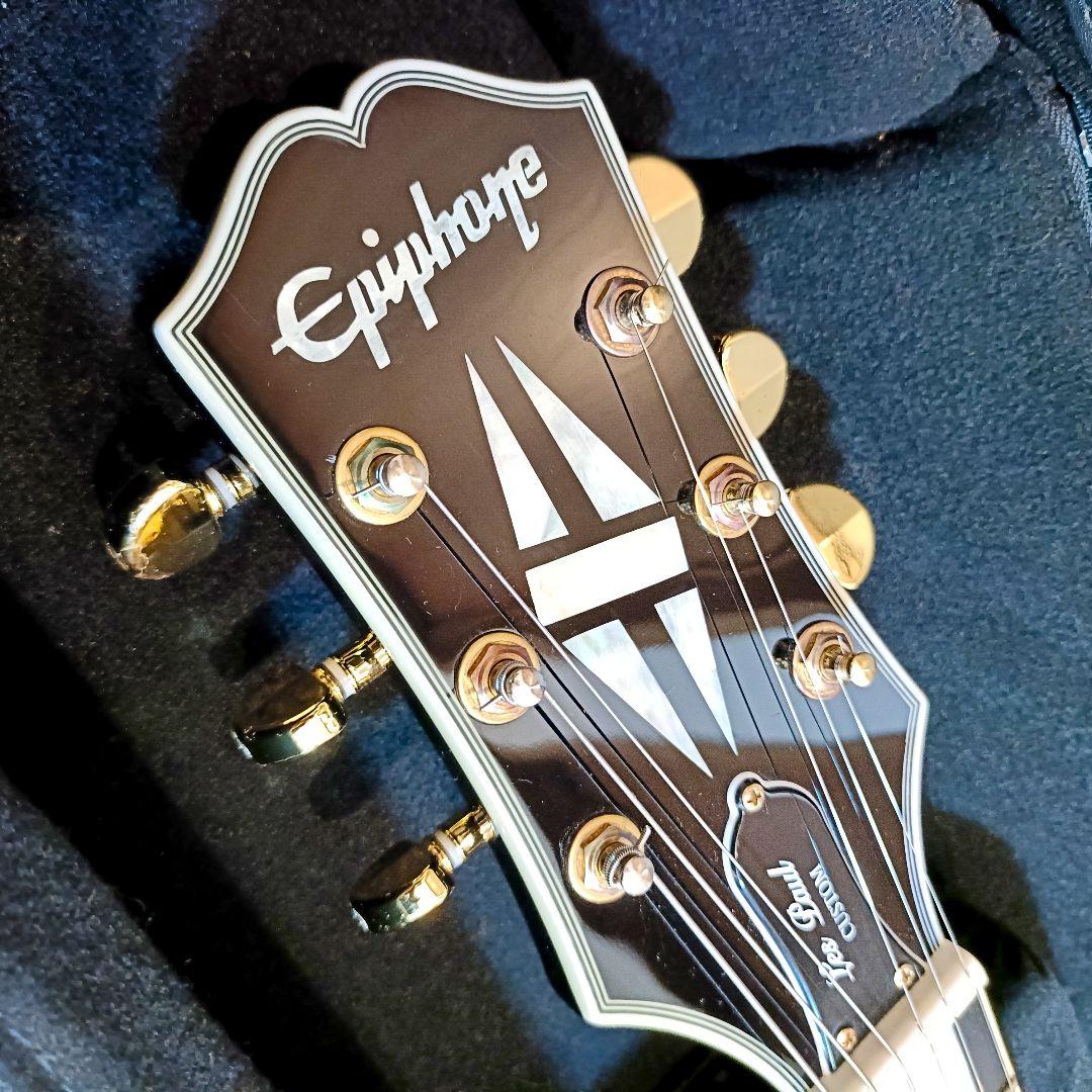 Epiphone Les Paul CUSTOM Ebony メンテ済