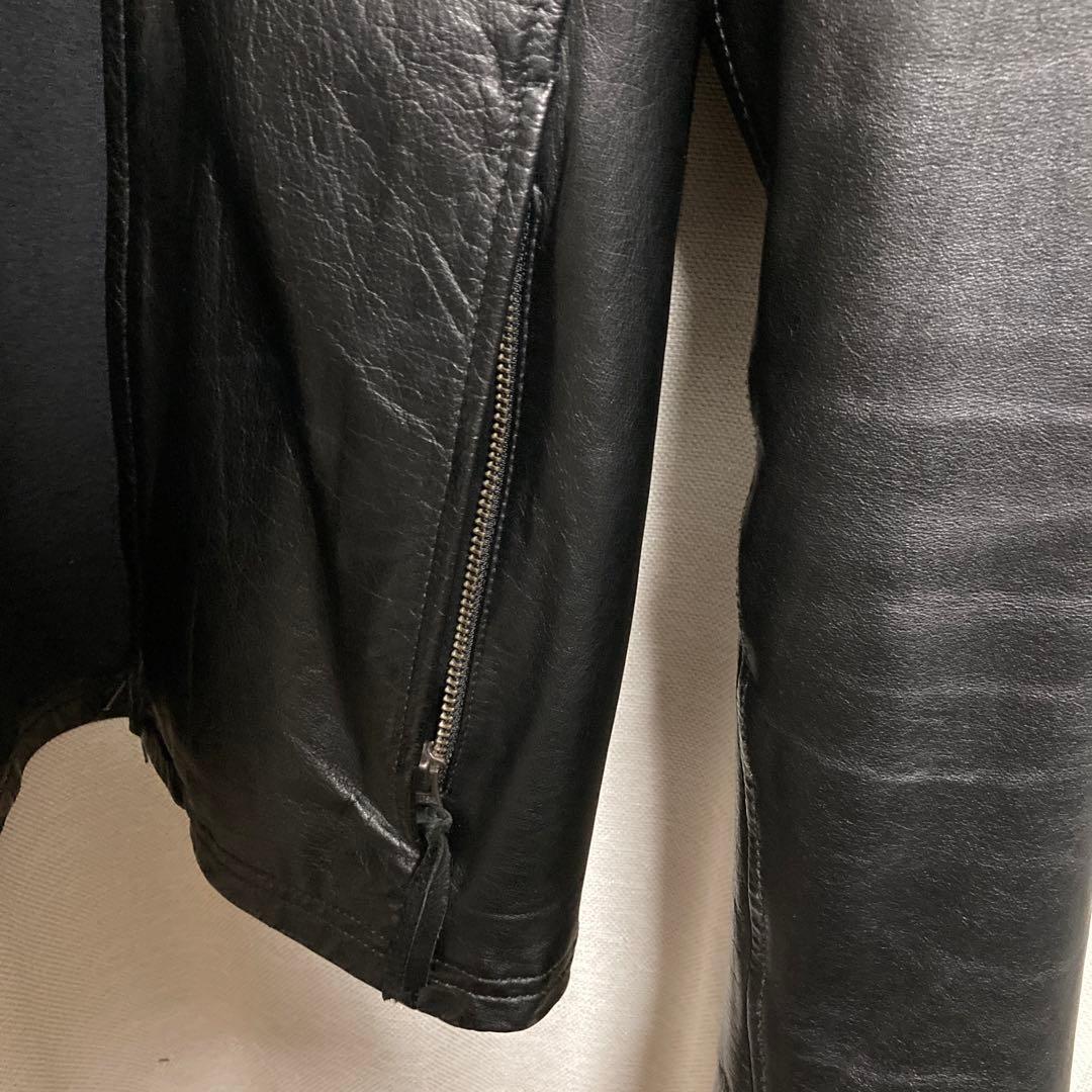 SHAMA レザーパーカー