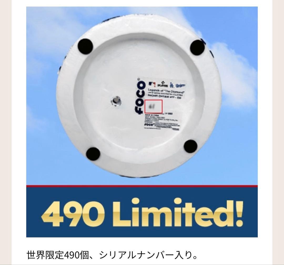 ★490個限定★大谷翔平 MVP受賞記念 / ボブルヘッド