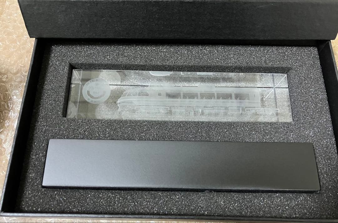 ロマンスカーNSE３１００形　３Ｄクリスタルオーナメント