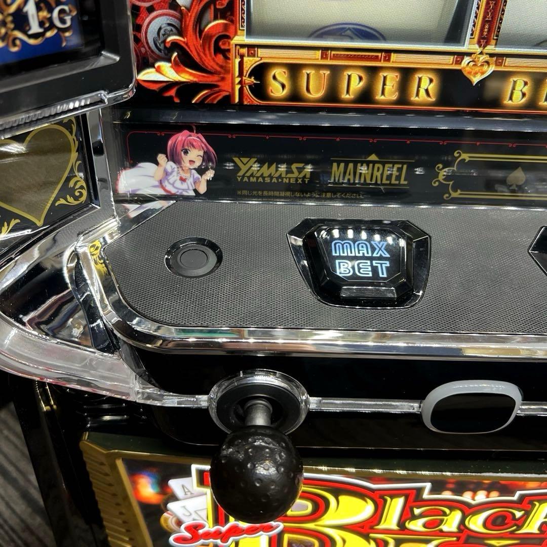 スマスロ「スーパーブラックジャック」 送料無料　パチスロ実機