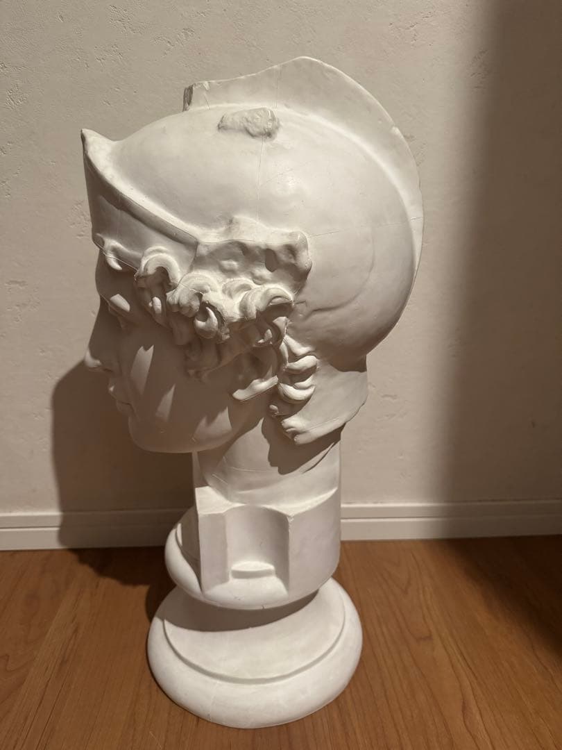 青年マルス 首像 石膏像 デッサン 石川古代彫刻SS 美術 インテリア 置物