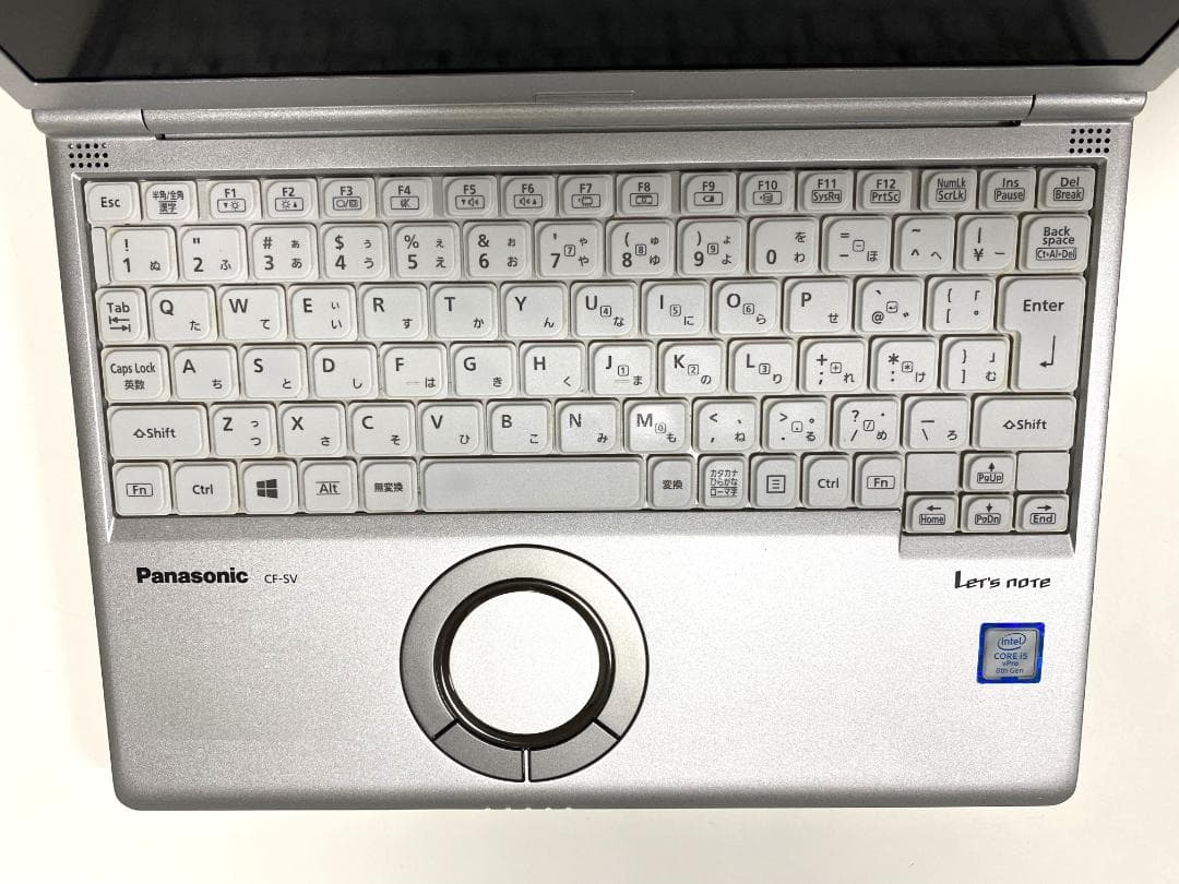 【美品】 Let's note SV8/SSD256GB/メモリ8GB シルバー