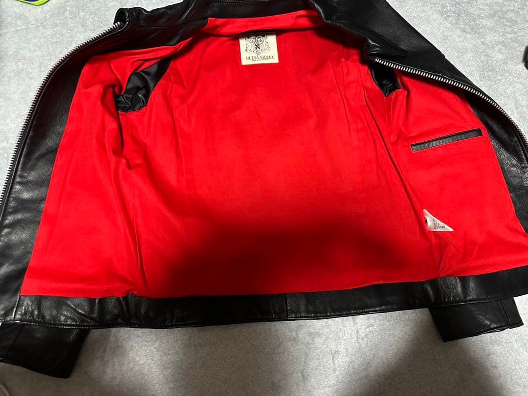 s*n様 uk extra roars ライダース 666 ルイスレザー 32