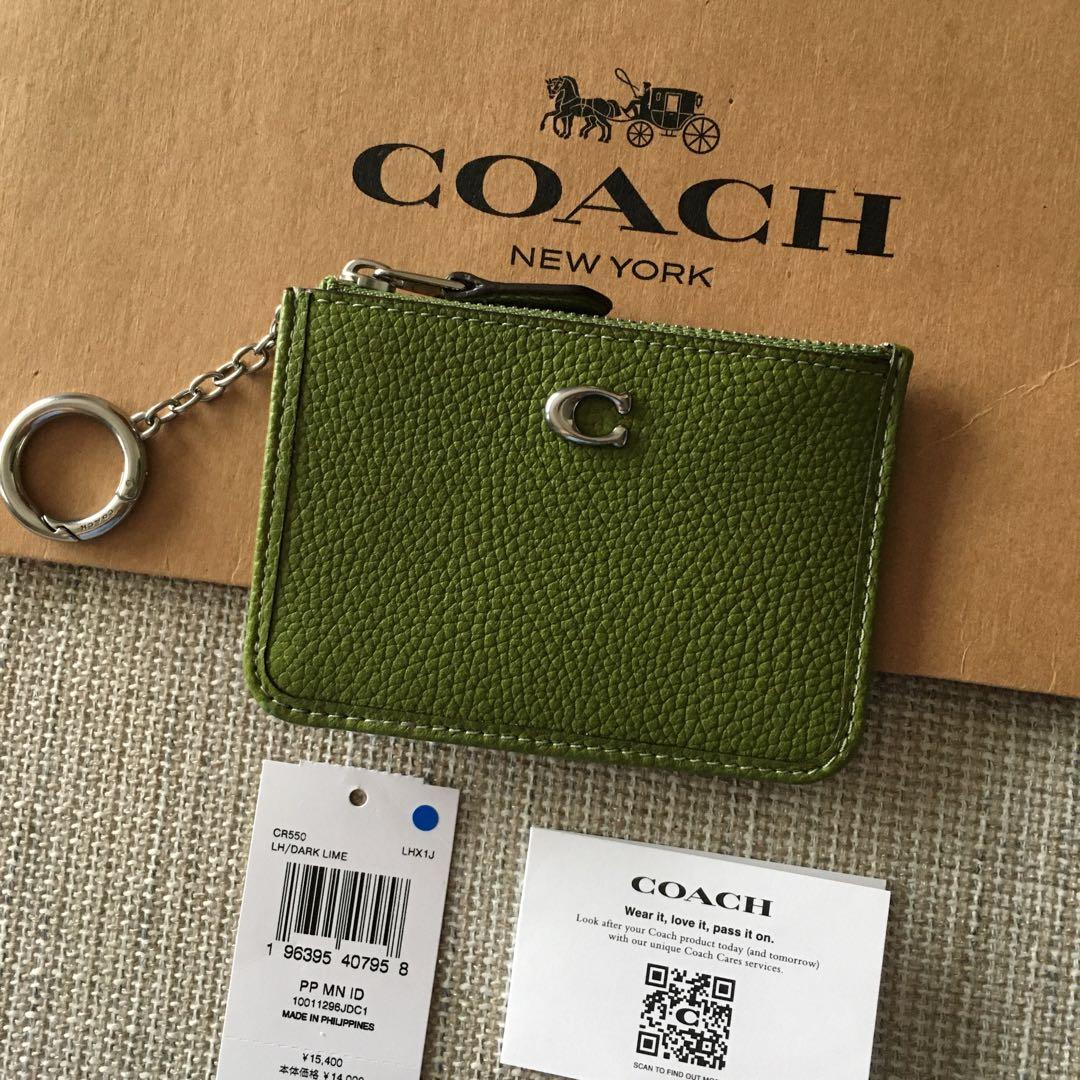 新品　 COACH コーチ 定価15,400円 スキニー ID ケース 財布