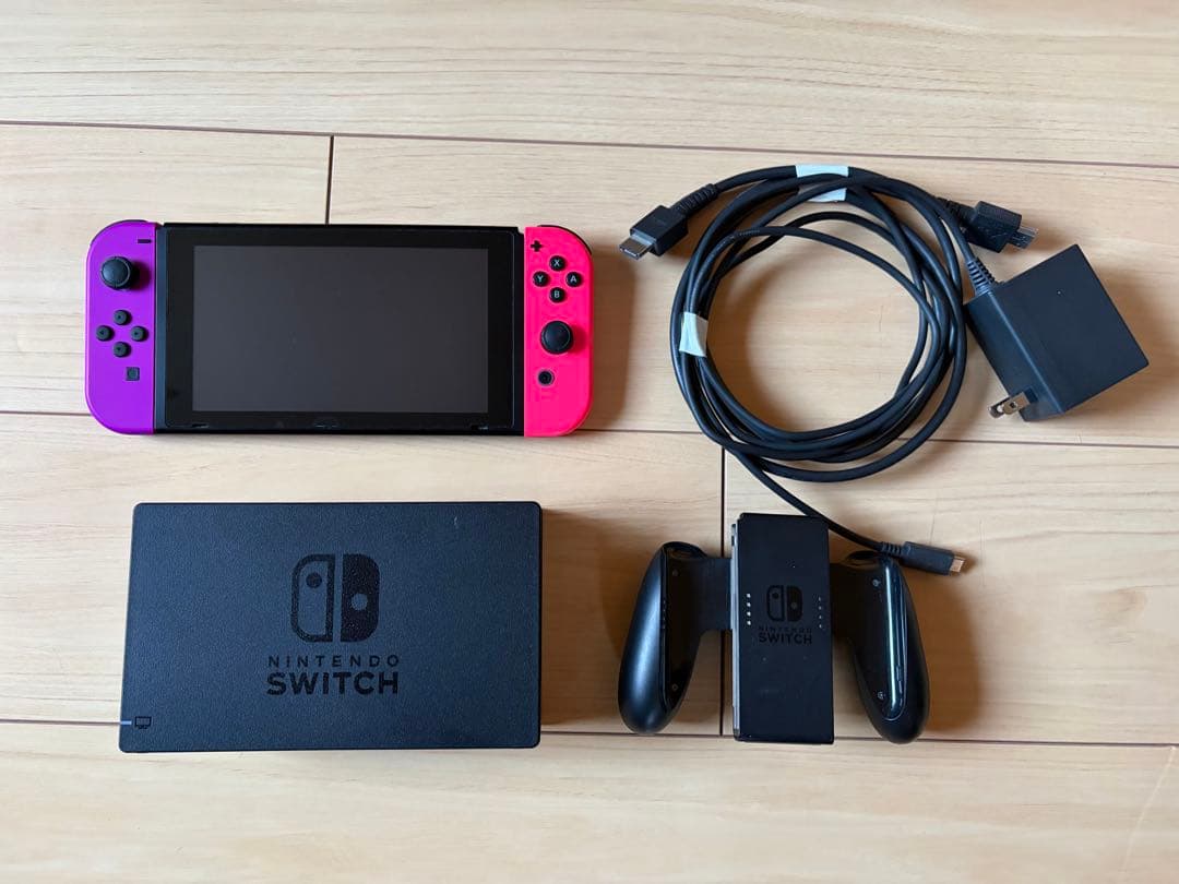 Nintendo Switch 本体一式　128GB microSD付き