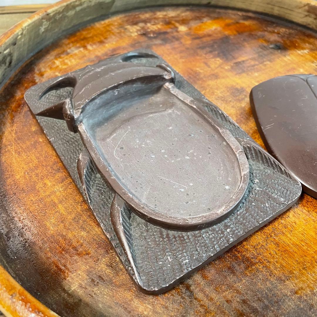 ✴︎ヴィンテージ✴︎アンティーク✴︎古道具✴︎スカラベ✴︎硯✴︎