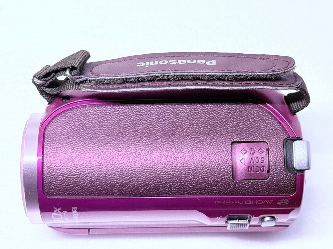 Panasonic HC-V550M レッド 動作確認済 HDビデオカメラ