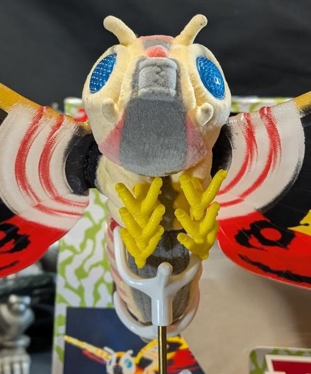 平成ゴジラVSビオランテ・モスラ他（バンダイ）ソフビフィギュア８体セット